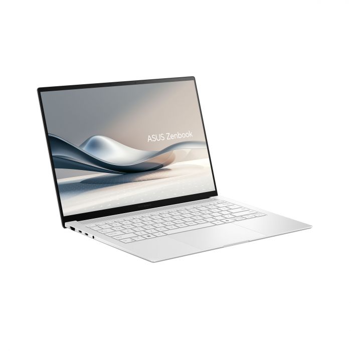 Ноутбук ASUS Zenbook S14 UX5406SA-QJ475W 14" WUXGA OLED, Intel Ultra 5 226V, 16GB, F1TB, UMA, Win11, Білий