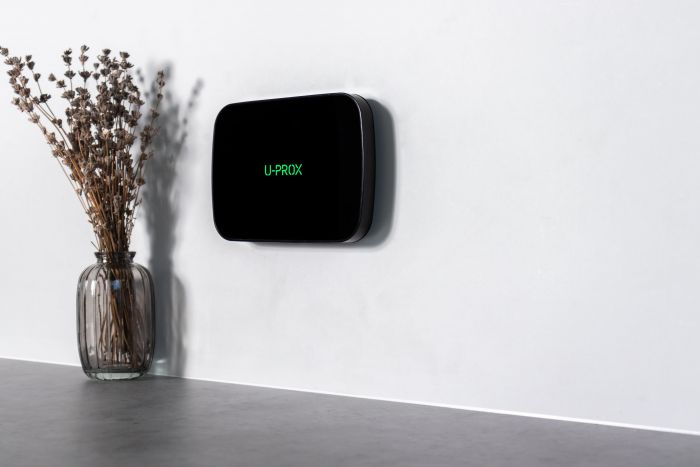 Інтелектуальна централь U-Prox MPX LE Black, ethernet, wi-fi, 2 LTE, фотоверіфікація, бездротова, чорний