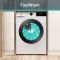 Пральна машина Gorenje фронтальна, 6кг, 1200, A, 41.5см, чорний люк, дисплей, пар, інвертор, білий