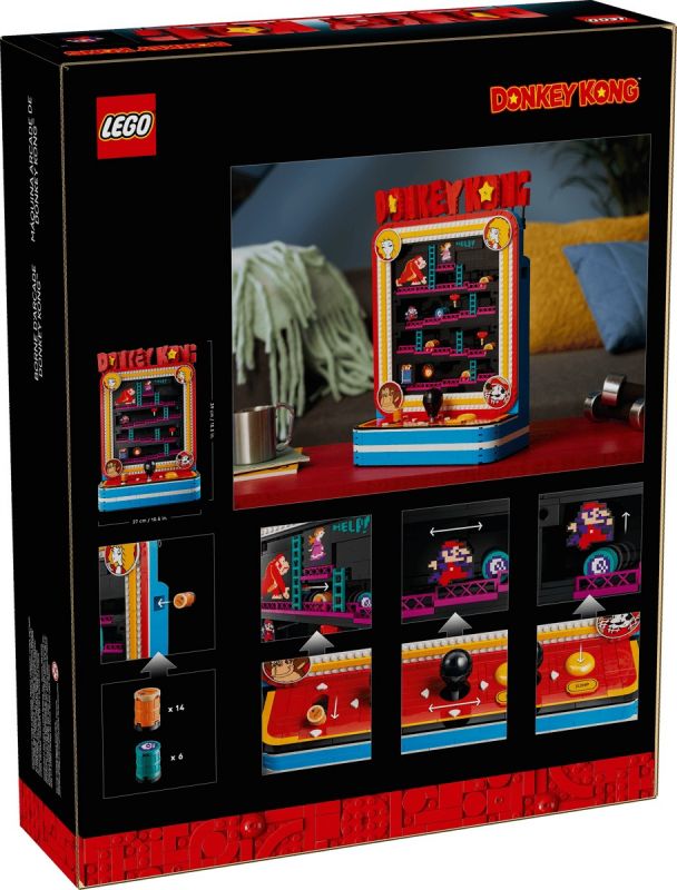 Конструктор LEGO Super Mario Аркадна гра Donkey Kong