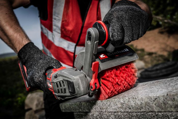 Шліфмашина щіткова акумуляторна Einhell Professional TP-BR 18/32 Li BL - Solo 100мм 18В 900-3200об/хв D120мм 2.29кг без АКБ та ЗП