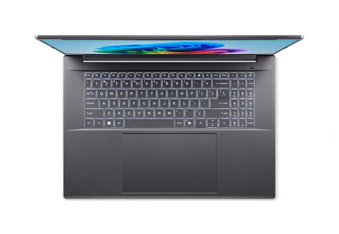 Ноутбук Acer Aspire 18 AI A18-I71M 18" WUXGA IPS, Intel U9-386H, 16GB, F512GB, UMA, Win11, сірий