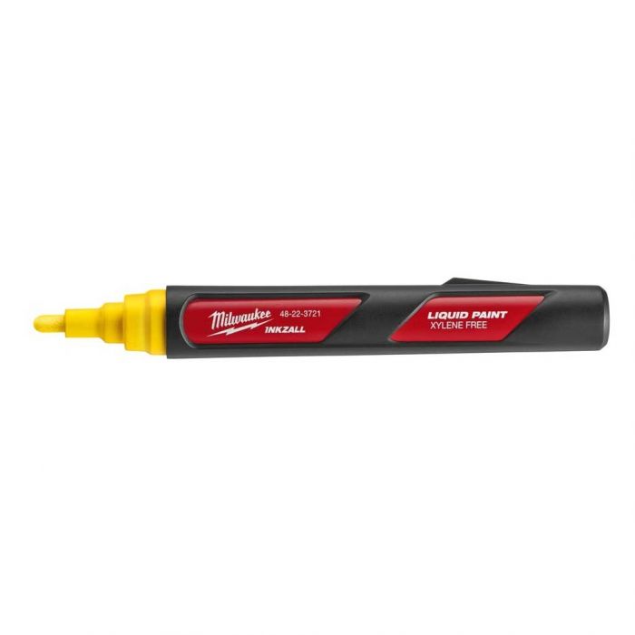 Маркер Milwaukee InkZAll  LP, водостійкий, уф-стійкі, жовтий