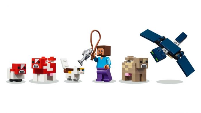 Конструктор LEGO Minecraft Грибний будинок