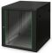 Шафа DIGITUS 19", 12U, Wall Mounting Dynamic Basic, 600x600 мм, 60кг максимально, чорна