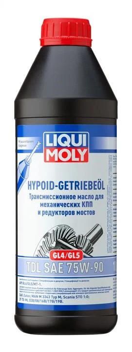 Олива трансмісійна Liqui Moly Hypoid TDL 75W-90 GL-4/GL-5 1л (LIM3945) (3945/1407)