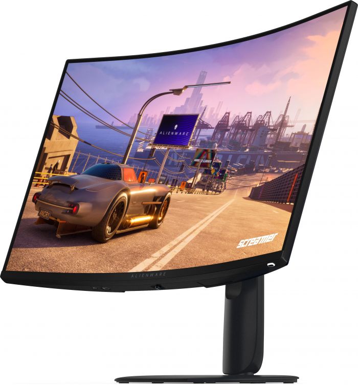 Монітор DELL 31.5" AW3226DM 2xHDMI, DP, USB, VA, 2560x1440, 240Hz, 1ms, DCI-P3 95%, CURVED, FreeSync, HDR 400