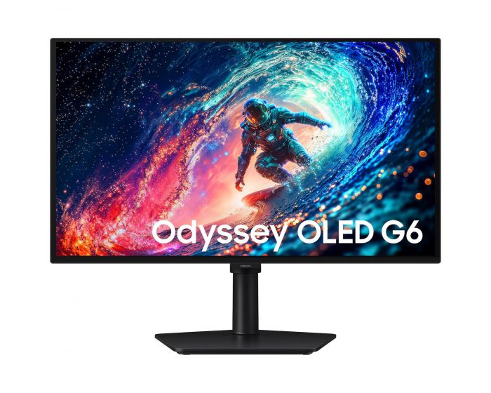 Монітор Samsung 27" Odyssey OLED G6 HDMI, DP, OLED, 2560x1440, 240Hz, 0,3ms, Pivot