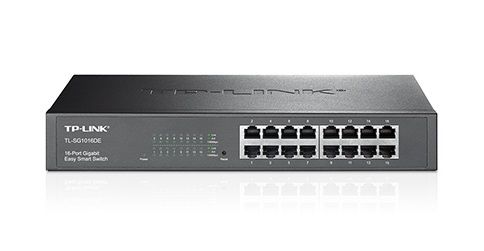 Комутатор TP-LINK TL-SG1016DE 16xGE, WebSmart