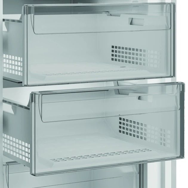 Морозильна камера Whirlpool, 191.2x70х81.3, 404л, E, NF, дисплей, інв., сірий