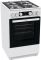 Плита Gorenje газова, 67л, 50x60см, дисплей, IconLed, чавун, білий