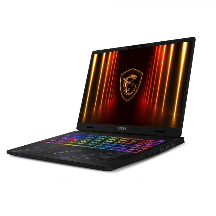 Ноутбук MSI Pulse A16 AI+ C3XWGKG-026XUA 16" QHD+, AMD Ryzen AI 9 HX 370, 32GB, F1TB, NVD5070-8, DOS, чорний