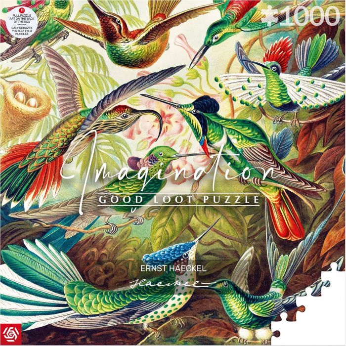Пазл GoodLoot Imagination: Ernst Haeckel Hummingbirds 1000 ел.