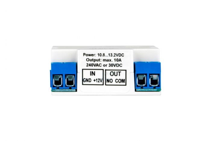 Розумне реле з сухим контактом для управління приладами U-Prox Relay DC, 10.8–14.8 VDC, 10А, бездротове