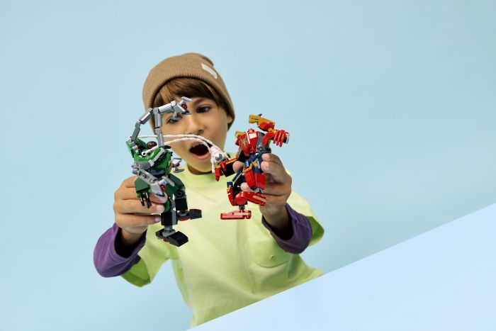 Конструктор LEGO Super Heroes Битва роботів: Людина-павук vs. Доктор Восьминог