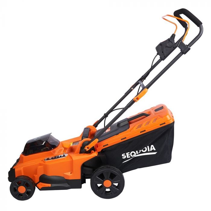 Газонокосарка акумуляторна SEQUOIA SBL4037B-E2W 40В(20В+20В) 37см 35л 25-75мм 11.65кг без АКБ та ЗП