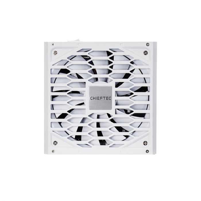 Блок живлення CHIEFTEC Vega M (1000W), >90%, 80+ Gold, 135мм FDB, 1xMB 24pin(20+4), 2xCPU 8pin(4+4), 3xMolex, 6xSATA, 4xPCIe 8pin(6+2), 1xPCIe GEN5 16pin, Fully Modular, White