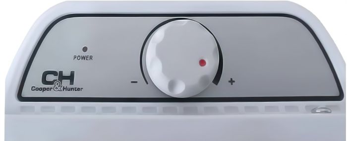 Конвектор Cooper&Hunter CH-1000MS 15 м2, 1000Вт, мех. упр-ння, закр. нагрів. елемент, IP24, білий