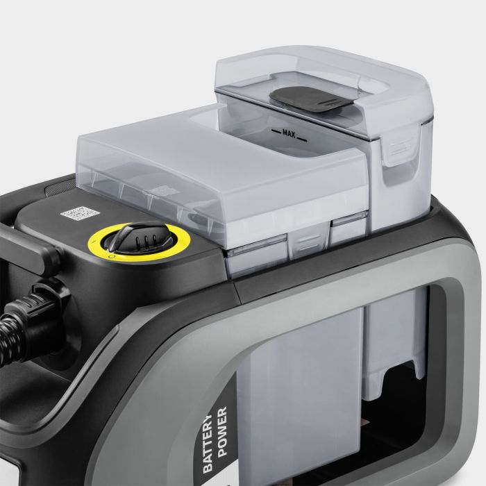 Пилосос професійний акумуляторний Karcher Puzzi 2/1 Bp 36Вт 16кПа контейнер 1.7/2.9л вологе/сухе прибирання  3.74кг