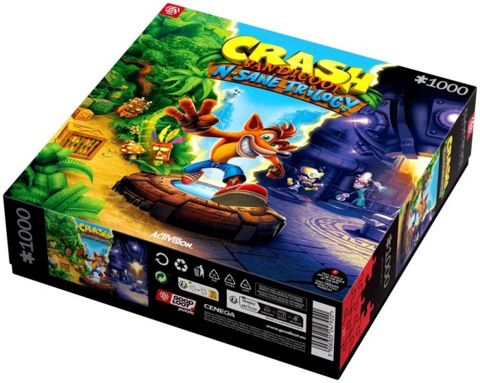 Пазл GoodLoot Crash Bandicoot N Sane Trilogy 1000 ел.
