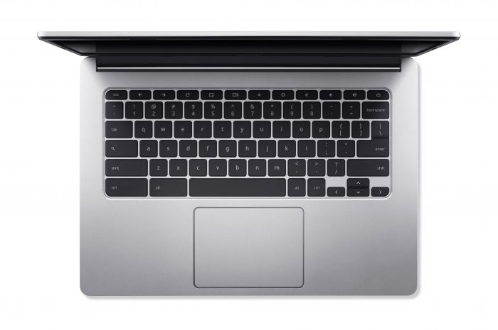 Ноутбук Acer Chromebook CB314-2H 14" FHD IPS, MediaTek MT8183, 8GB, F128GB, UMA, ChromeOS, сріблястий