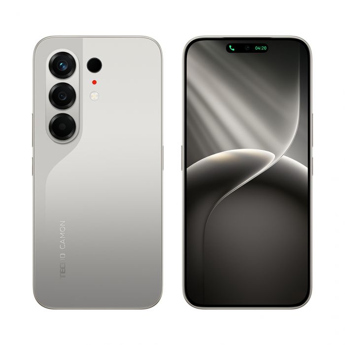 Смартфон TECNO Camon 50 (CN5) 6.78" 12/256ГБ, 2SIM, 6500мА•год, Nebula Titanium
