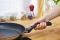 Сковорода Tefal Comfort Max, 20см, нержавіюча сталь, бакеліт, чорний