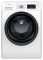 Пральна машина Whirlpool фронтальна, 10кг, 1400, A, 60см, дисплей, пара, інвертор, люк чорний, білий