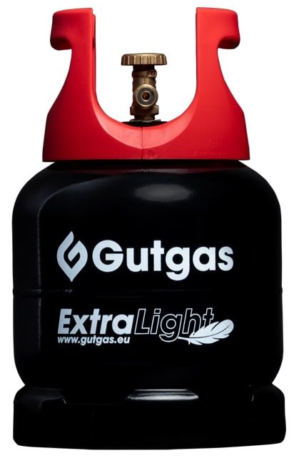 Балон газовий сталевий Gutgas Ragasco ExtraLight XLT-9.6, 9.6л, 30бар, вентиль KLF, 3.7кг