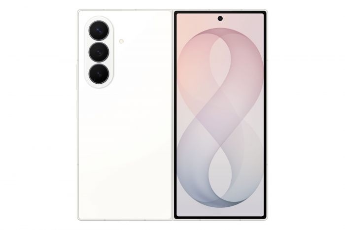 Смартфон Samsung Galaxy Fold 8 Ultra 5G (F976) 8"/6.5" 12/256ГБ, 1SIM, 5000мА•год, кремовий