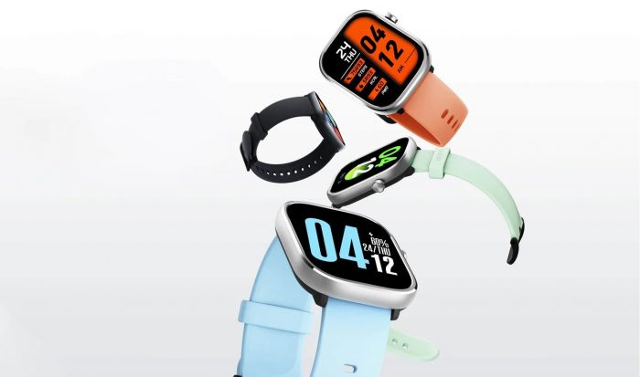 Смарт-годинник Mibro C4 51мм, 2.01", 240x296, BT 5.3, 2 ATM, сріблястий