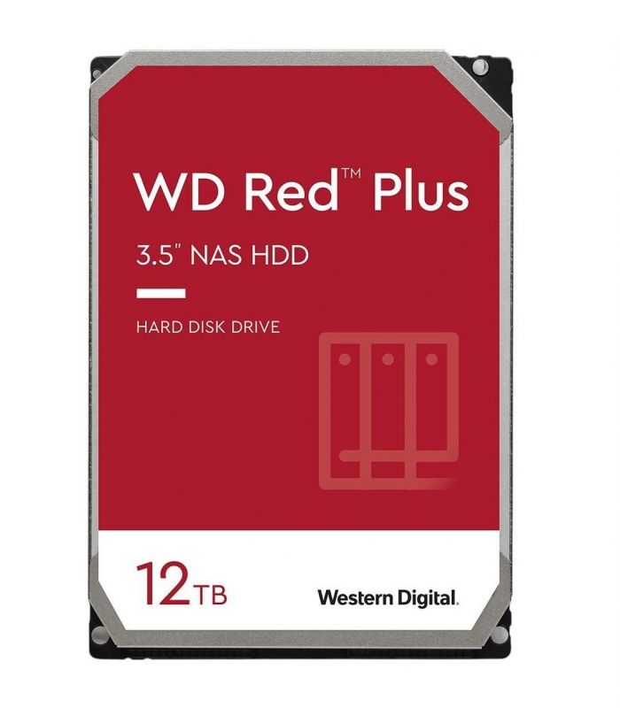 Жорсткий диск WD 12TB 3.5" 7200 512MB SATA Red Plus NAS