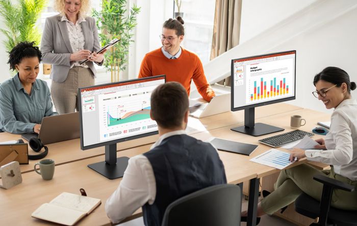 Монітор LG 23.8" 24BA650-B HDMI, 2xDP, USB-C, MM, IPS, 100Hz, Pivot