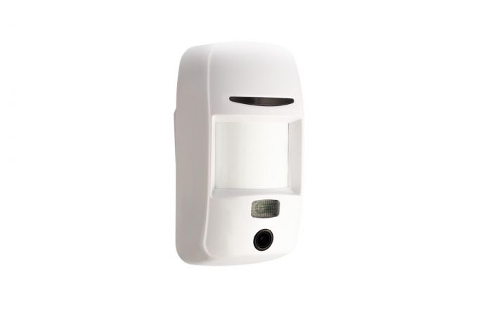 Датчик руху з камерою фото за запитом U-Prox PIR Cam White, бездротовий, білий