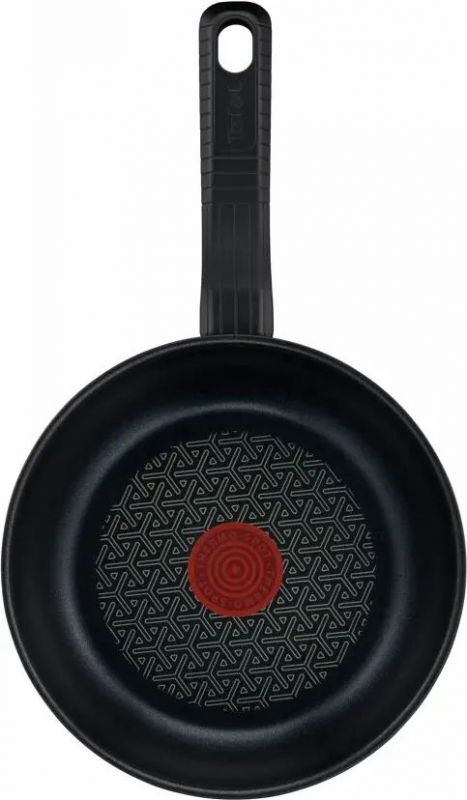 Сковорода Tefal Comfort Max, 20см, нержавіюча сталь, бакеліт, чорний