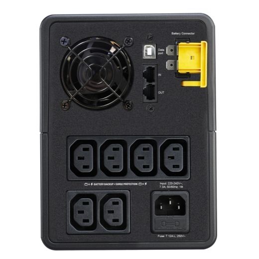 Джерело безперебійного живлення APC Back-UPS 1600VA/900W, RJ45, USB, 6xC13