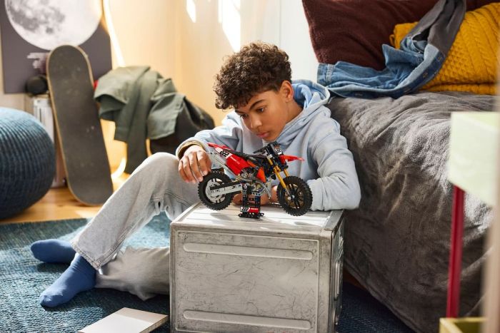 Конструктор LEGO Technic Мотоцикл Ducati Desmo450 MX Factory