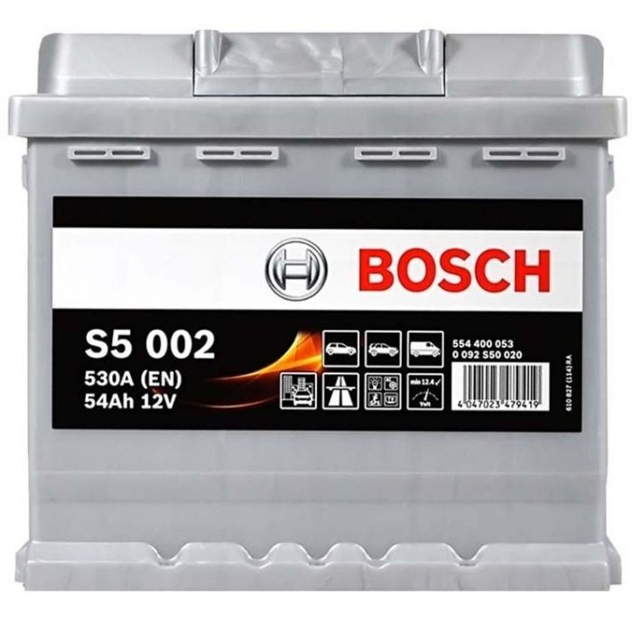 Акумулятор Bosch S5 12В 54А·год 530А R+ (0 092 S50 020)