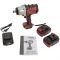 Гайковерт ударний акумуляторний Vitals Master AT 18100c BL Kit 18В 2х4А·год до 2500об/хв 3500уд/хв 1000Нм квадрат 3/4" ЗП та кейс 4.6кг