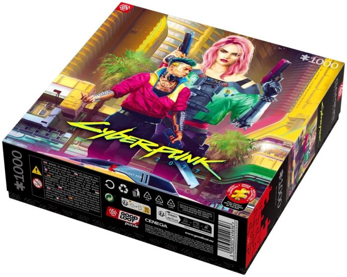 Пазл GoodLoot Cyberpunk 2077 Kitsch Style 1000 ел.