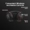 Гарнітура ігрова HyperX Cloud Alpha 2 WL/BT/mini-jack/USB-A/USB-C, 0.5м/1.5м, чорний