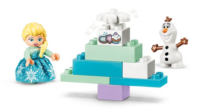Конструктор LEGO DUPLO Disney Коробка для творчого конструювання «Крижане серце» з Ельзою й Олафом
