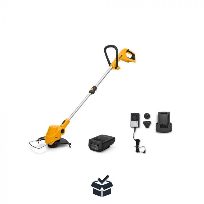 Тример садовий STIGA GT100eKit 20В 2А·год 25см 1.6мм 8000об/хв ЗП 1.8кг