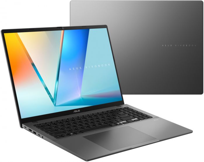 Ноутбук ASUS Vivobook S16 S3607VA-RP145 16" FHD IPS, Intel 7 240H, 16GB, F512GB, UMA, NoOS, Сірий