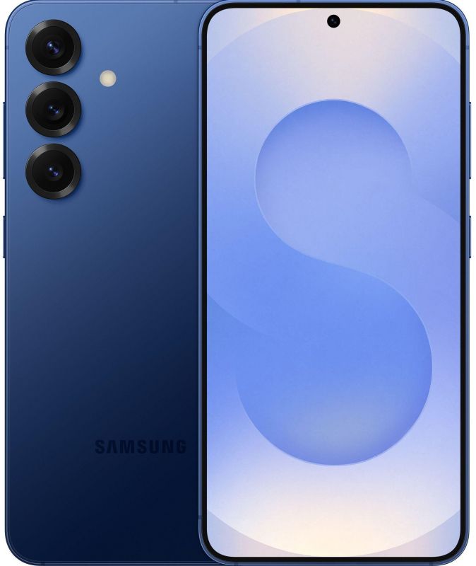Смартфон Samsung Galaxy S25 5G (S931) 6.2' 12/256ГБ, 2SIM, 4000мА•год, синій сапфіровий
