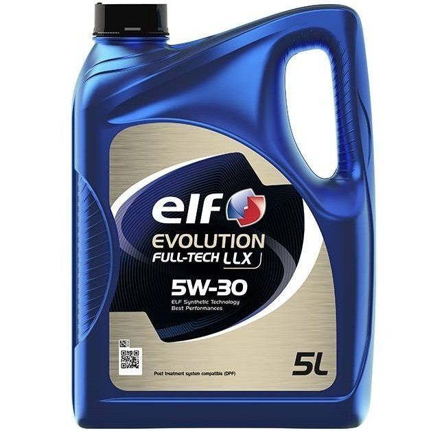 Олива моторна ELF Evolution full-tech LLX 5W-30 5л (10-5 LLX) (213920)