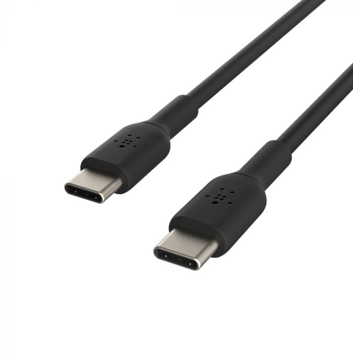 Кабель Belkin USB-C > USB-C заряджання/синхронізації 60Вт PD, 2м, PVC, чорний