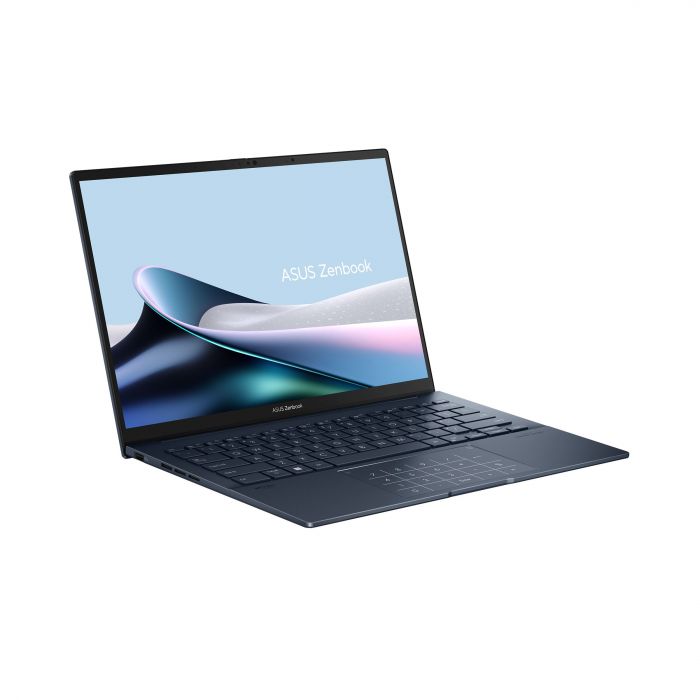 Ноутбук ASUS Zenbook 14 UX3405CA-ST1259 14" 3K OLED, Intel Ultra 7 255H, 16GB, F1TB, UMA, NoOS, Блакитний