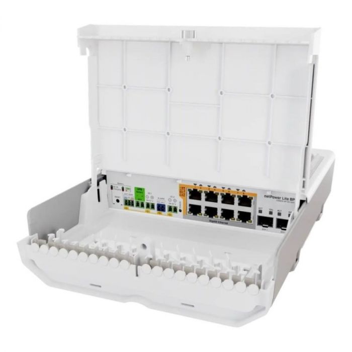 Комутатор MikroTik Cloud Smart Switch CSS610-8P-2S+OUT