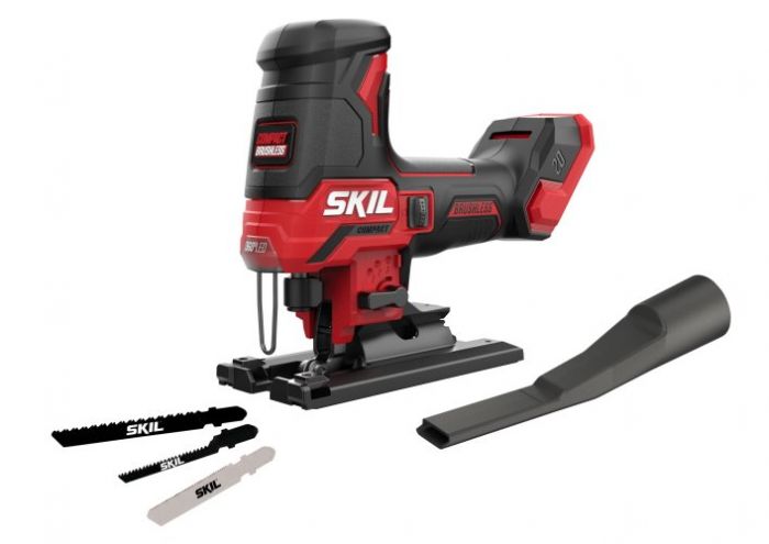 Лобзик акумуляторний SKIL 3440 CA Compact безщітковий 20В 3500об·хв хід 23мм 1.5кг без АКБ та ЗП